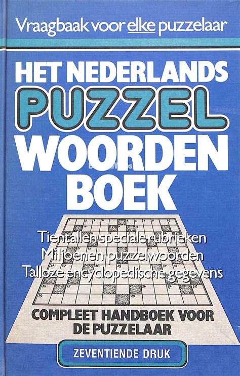 Puzzelwoordenboek .